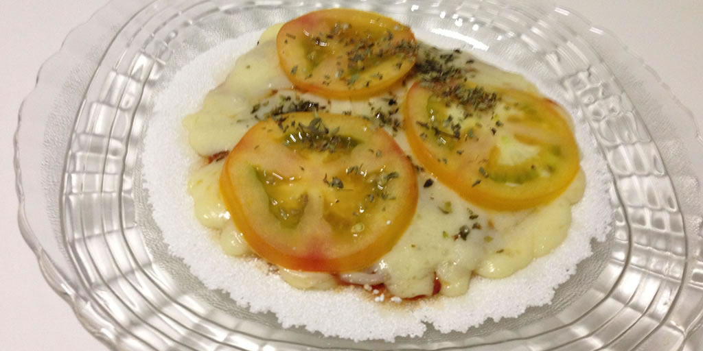 Pizza Com Massa de Tapioca