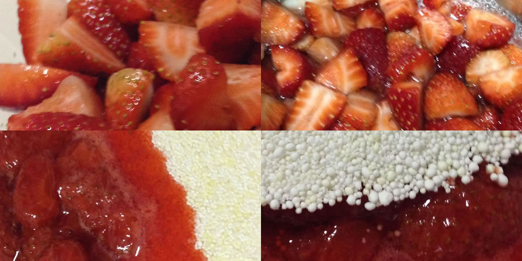 Tapioca de Morango