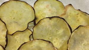 Receita de Chips de Batata Doce