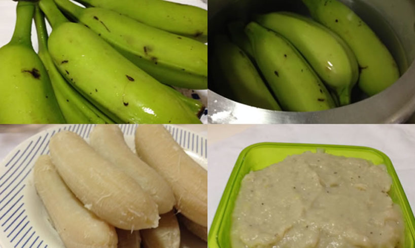 Receita de Biomassa de Banana Verde
